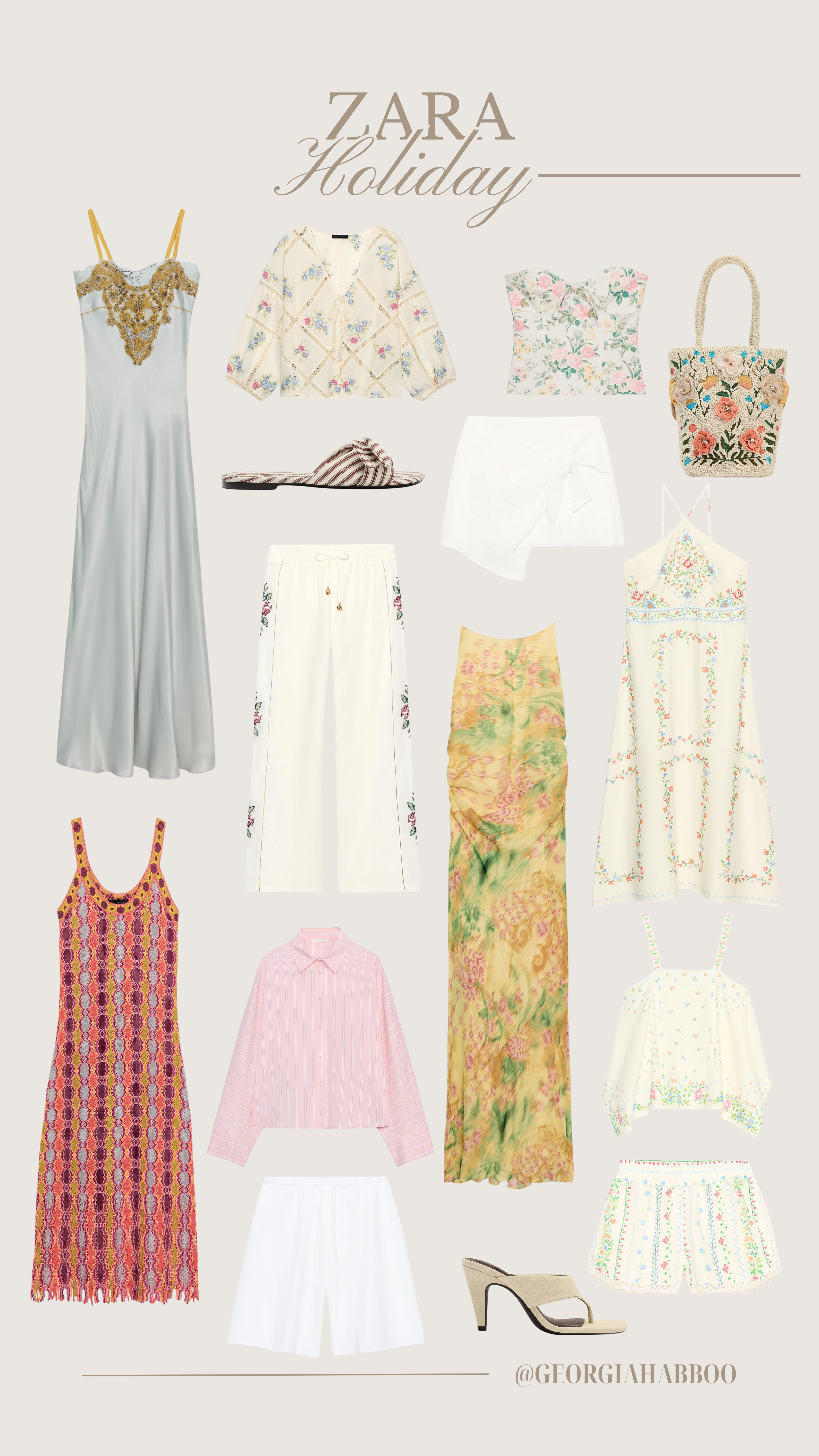 Zara holiday new-in favourites 🌴✨

holiday dress, midi dress, co ord, summer outfits, summer dress, crochet dress, beach dress, satin dress, date night, blouse, embroidery 

 #LTKuk #LTKsummer #LTKdresses