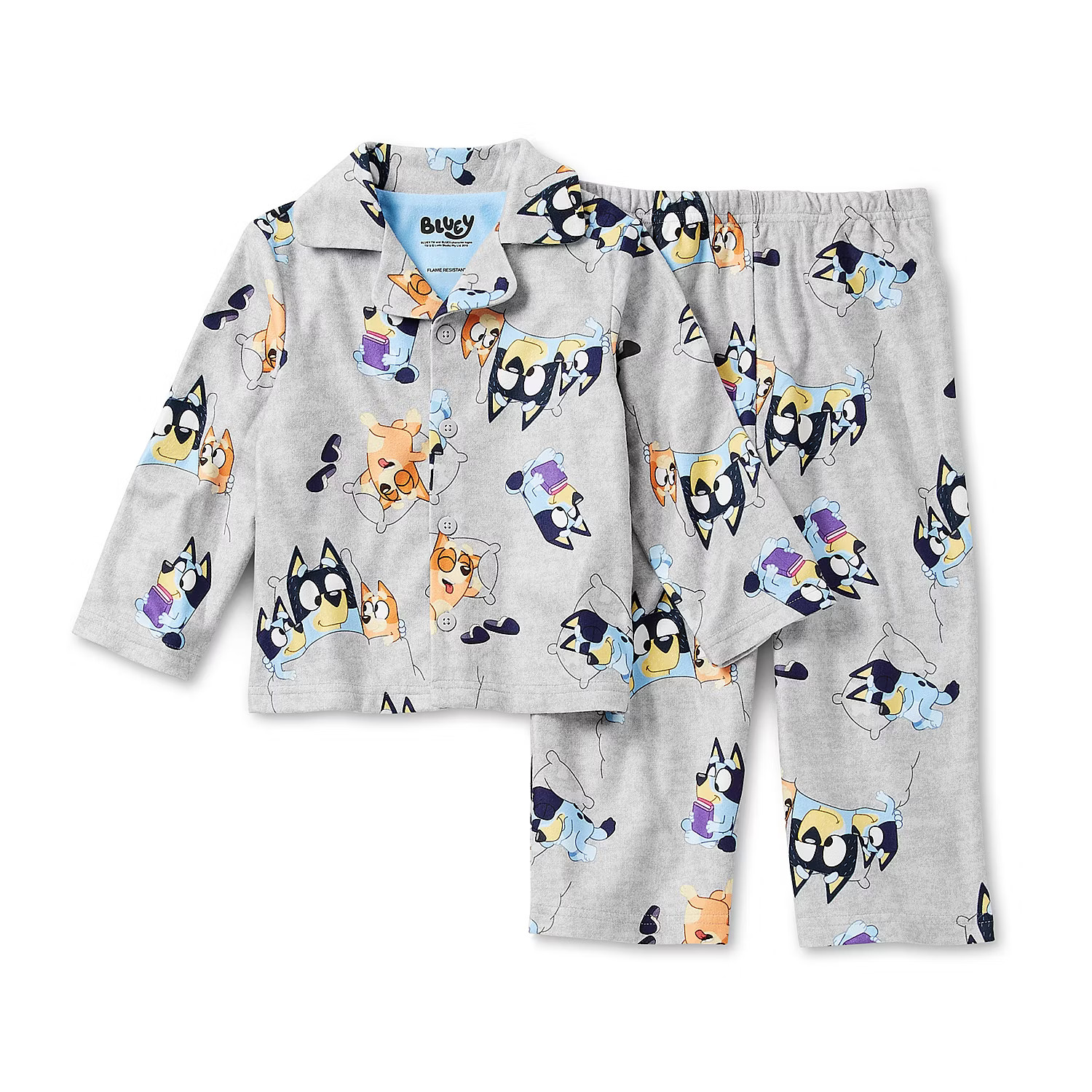 new!Toddler Boys 2-pc. Bluey Pant Pajama Set | JCPenney