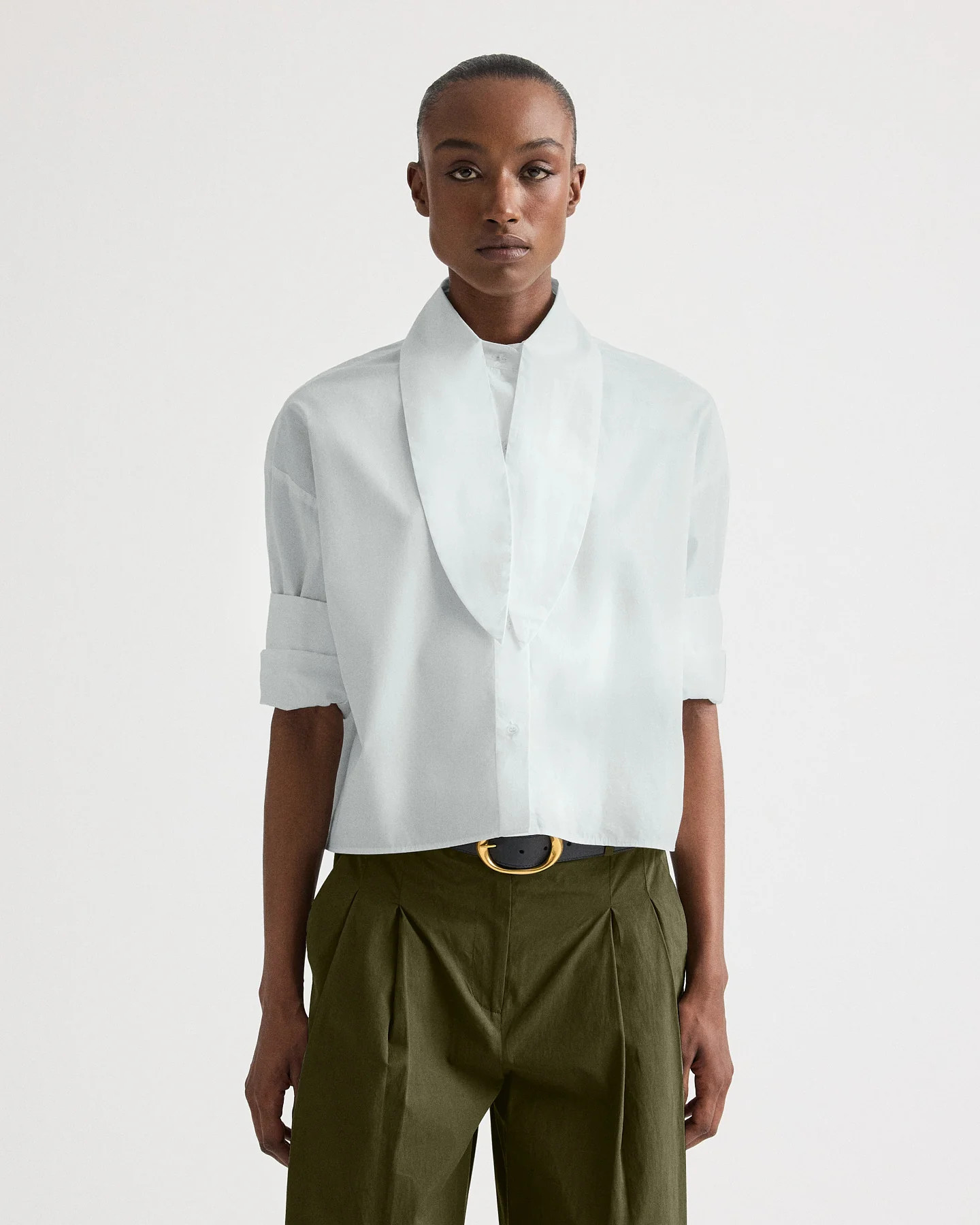 Tie One On Shirt in Vintage Washed Poplin | TWP