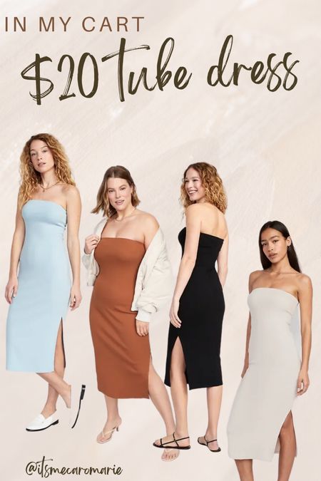 A staple for spring and summer! Love the simplicity and $20 price of this tube dress. Ordered it in the bone color🫶 

#LTKSeasonal #LTKsalealert #LTKunder50