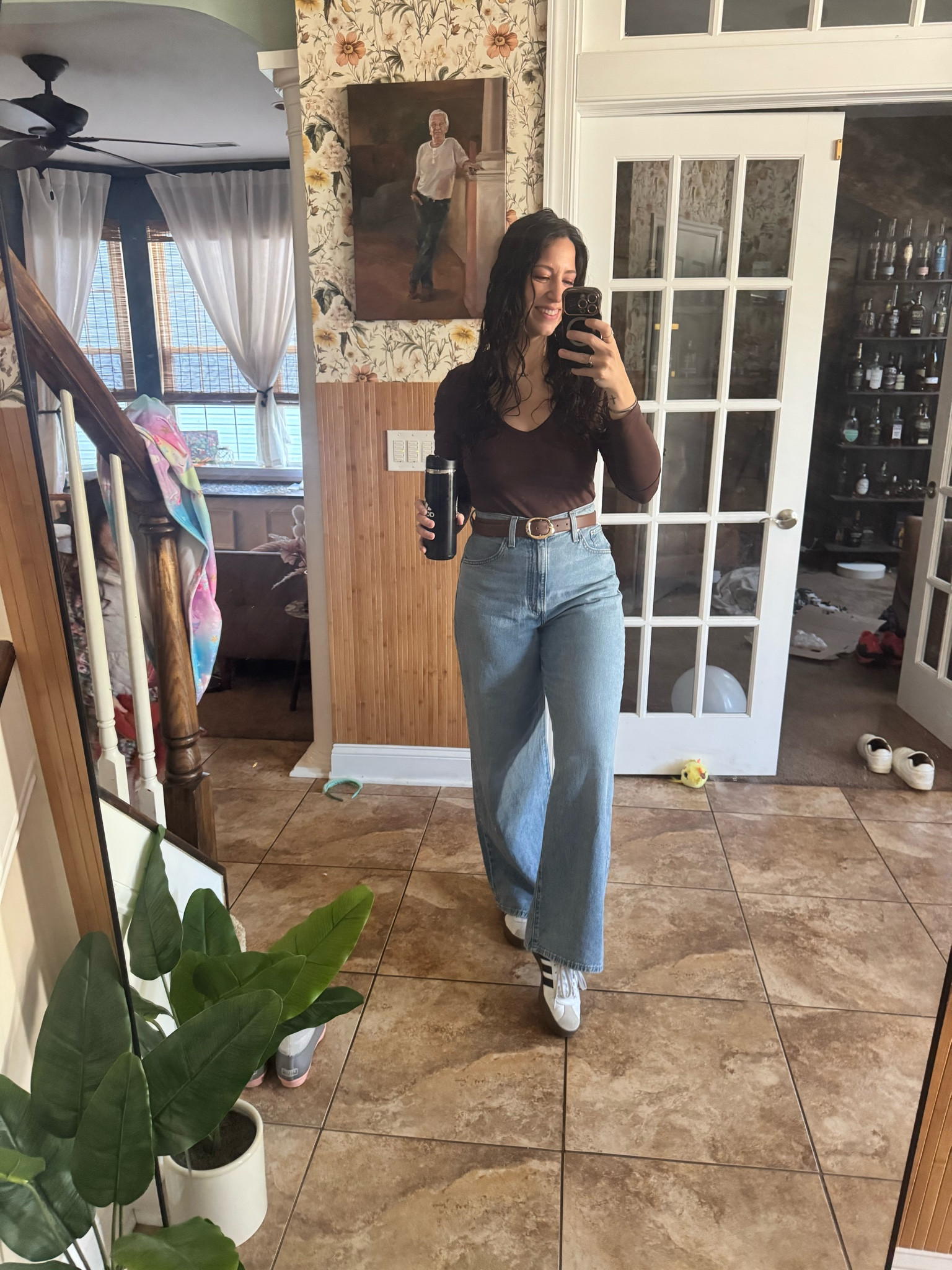 LOVE these Levi’s. They are the cinch waist wide leg and I love them so much! Perf Ed ft for my curvy body!

#LTKdayinmylife #LTKootd #LTKmomlife