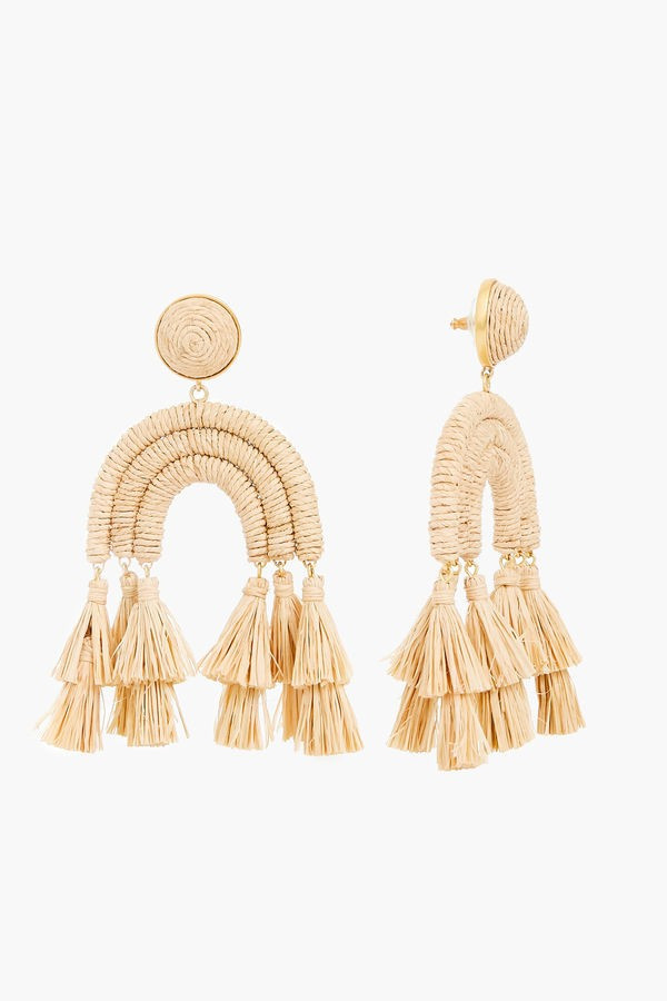 Raffia Archer Earrings | Tuckernuck | Tuckernuck (US)
