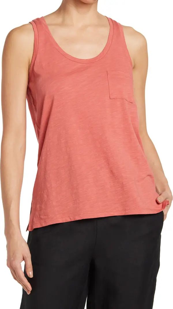 Madewell Slub Knit Scoop Neck Tank Top | Nordstromrack | Nordstrom Rack