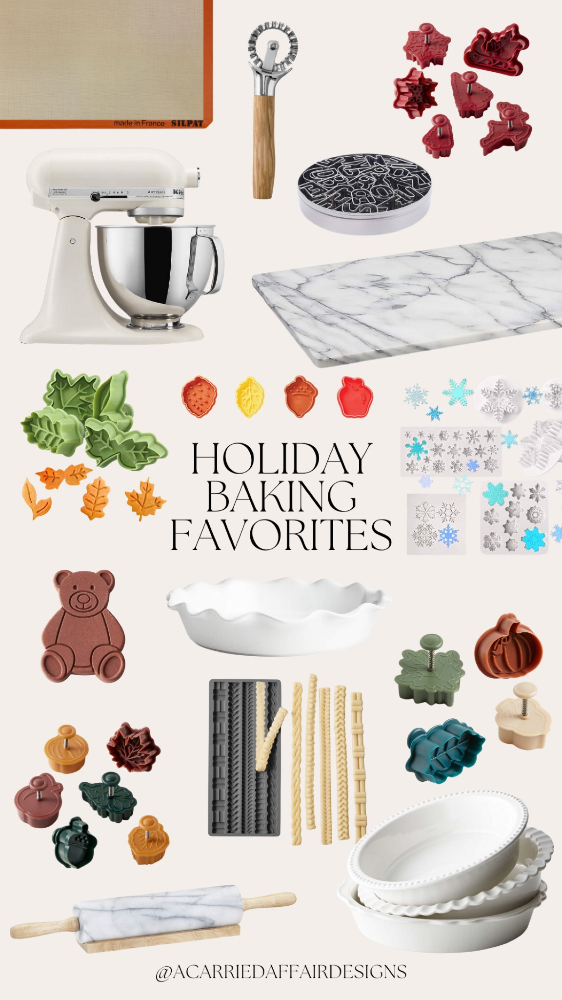 Pulled together some of my favorite baking accessories I use consistently. Especially during the holidays. 

#LTKGiftGuide #LTKHome #LTKHoliday