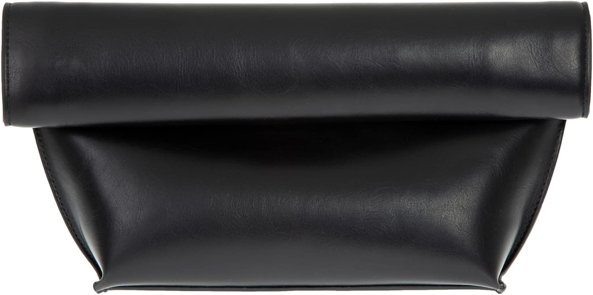 JNB Faux Leather Oversize Foldover Clutch | Amazon (US)