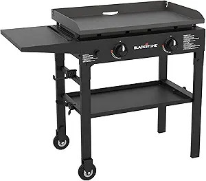 Blackstone Flat Top Gas Grill Griddle 2 Burner Propane Fuelled Rear Grease Management System, 151... | Amazon (US)