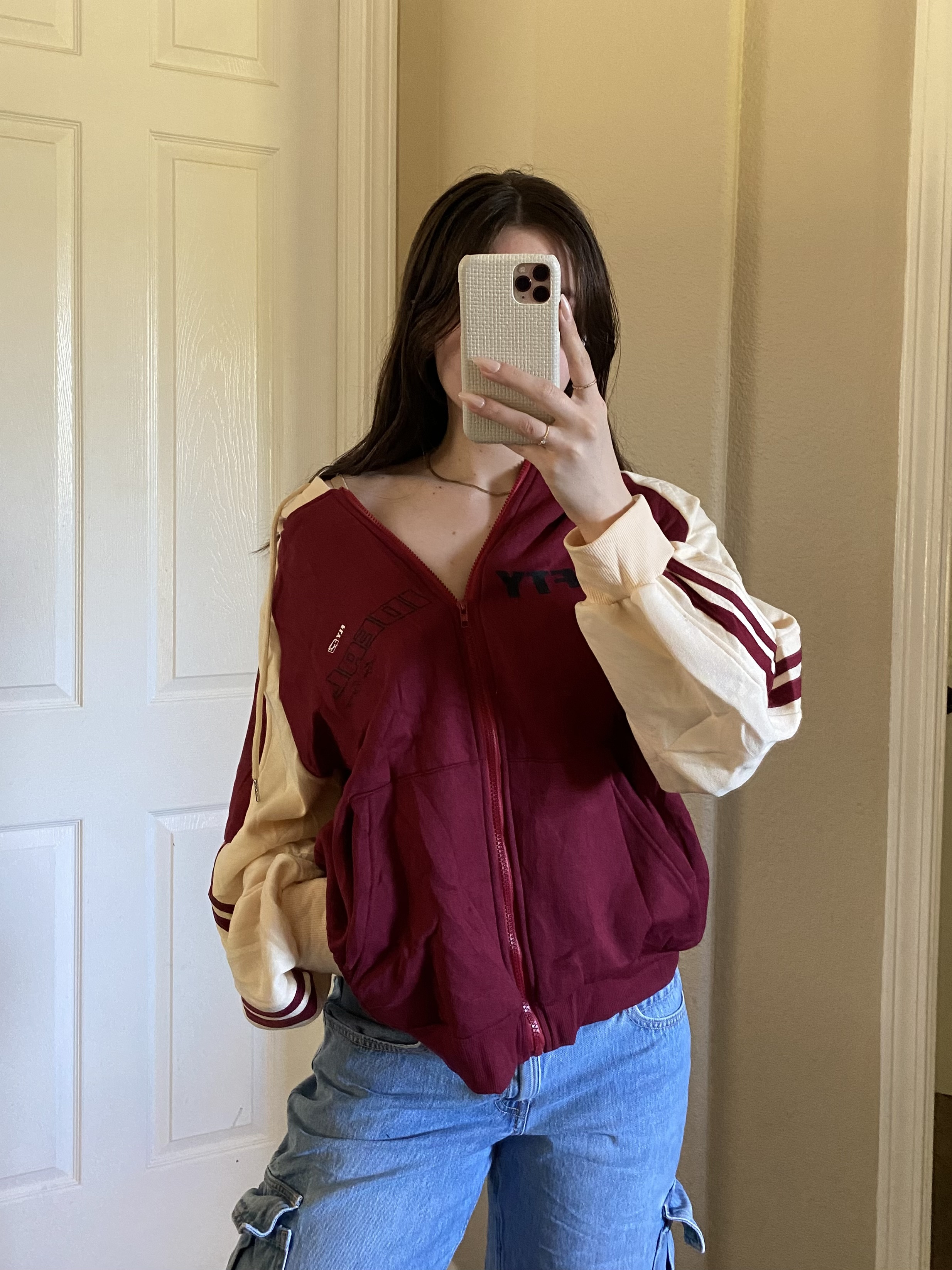 Cute amazon oversized hoodie! Wearing a small, nice oversized fit. 

amazon hoodie / amazon hoodies / amazon zip up hoodies / red hoodies / zip up hoodie / cargo jeans / amazon casual outfit / amazon fashion finds / trendy outfits / Hollister jeans / Hollister / Winter outfit videos / winter outfits womens / winter outfits outfits / winter outfit amazon / College outfits / college fashion / college class outfits / high school outfits / College game day outfits / college football outfit / college game day / college gameday / college gameday outfit / college football / Cargo pants womens / cargo pants outfit / cargo pants pants / womens cargo pants / cargo jeans outfit / Baggy jeans / baggy jeans outfit / baggy pants / low rise baggy jeans outfits / baggy cargo jeans outfit / Streetwear women / street style / street wear / amazon casual outfits / amazon finds casual 

 #LTKSeasonal #LTKFindsUnder50 #LTKFindsUnder100