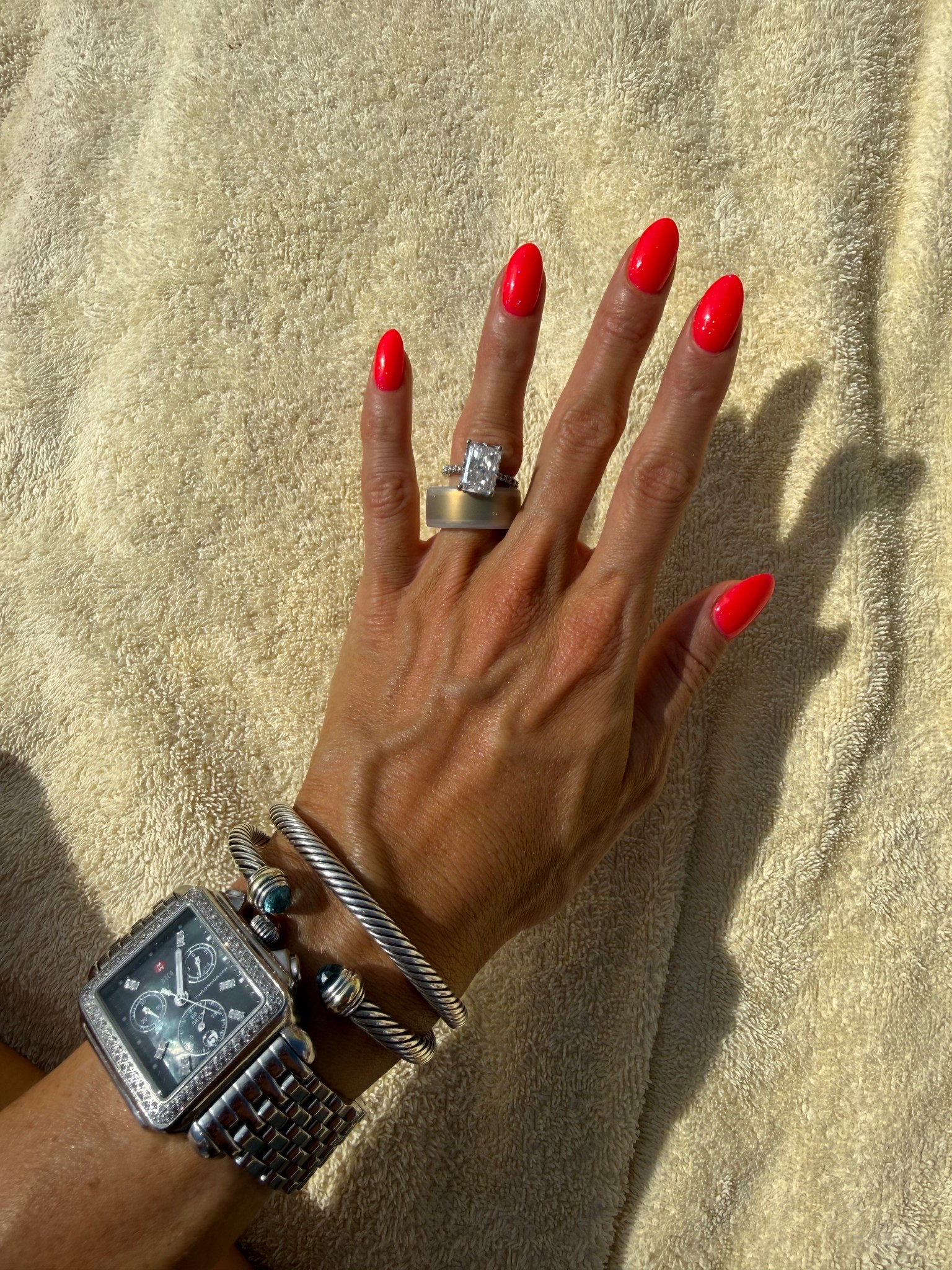 Silicon Oura ring protector I swear by and my watch I’ve had for years 

#LTKFindsUnder100 #LTKFindsUnder50