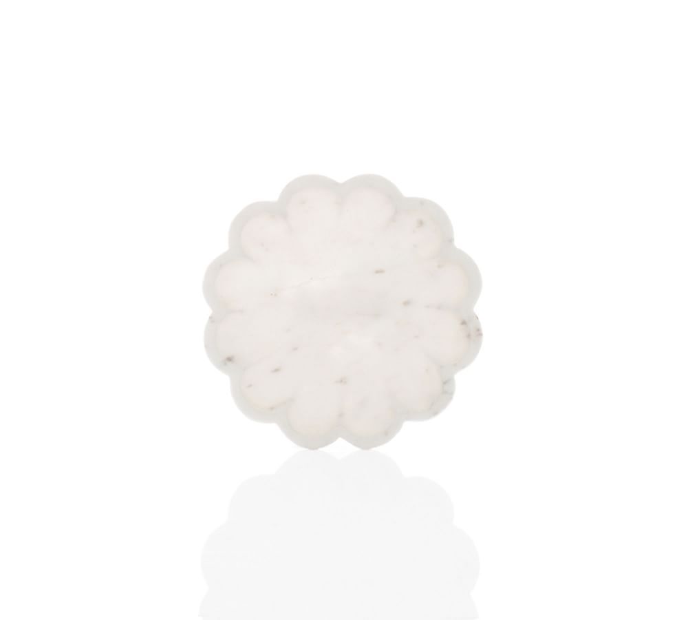 Round Marble Petal Trays | Pottery Barn (US)