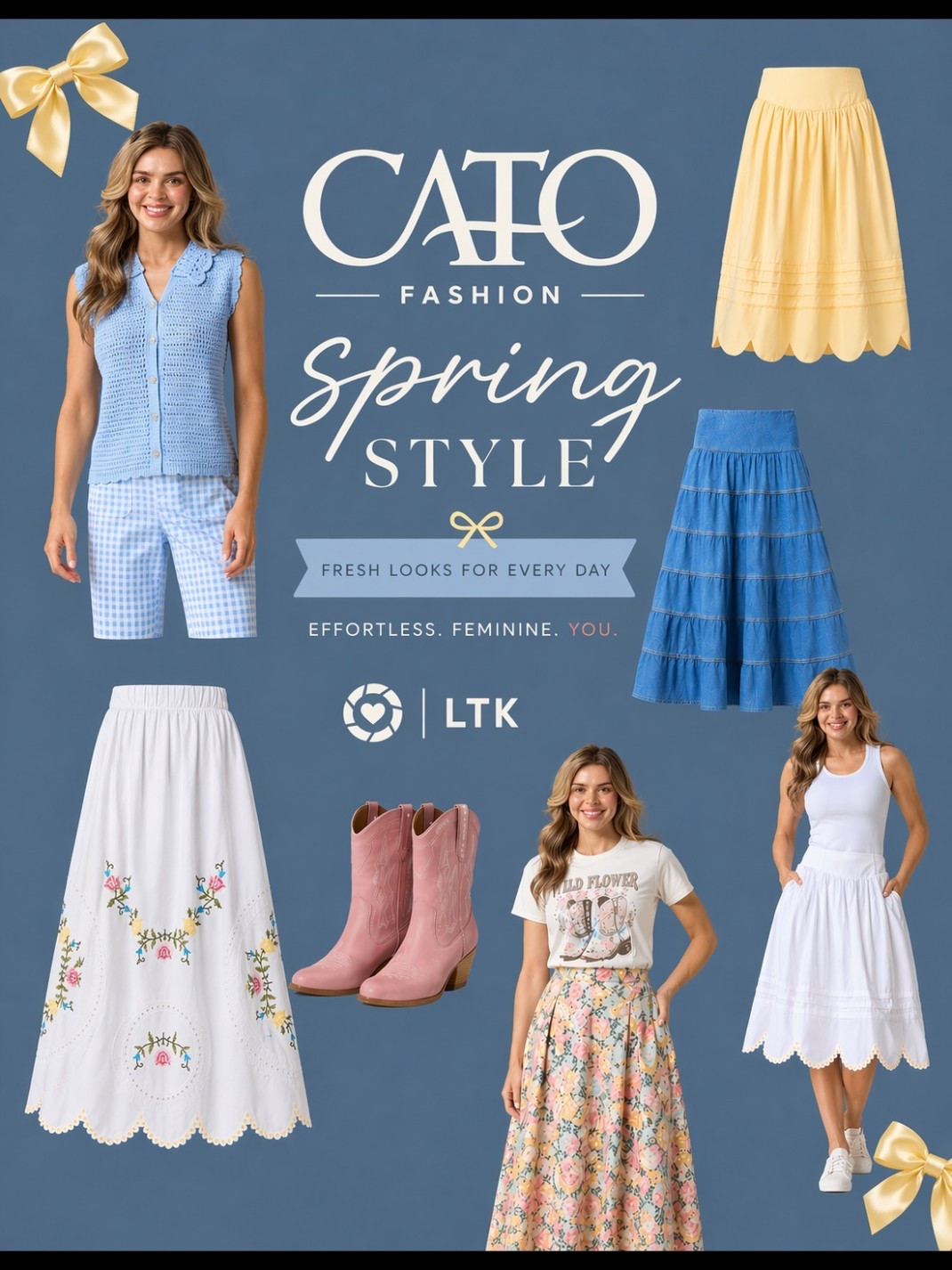 Spring closet staples from Catos. 

#LTKOver40 #LTKMothersDay #LTKootd