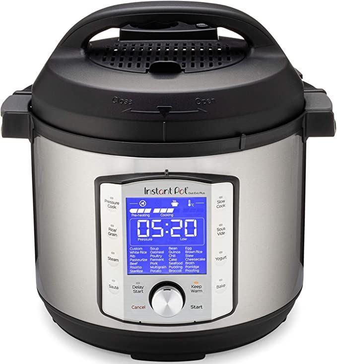 Instant Pot Duo Evo Plus Pressure Cooker 9 in 1,  6 Qt, 48 One Touch Programs | Amazon (US)