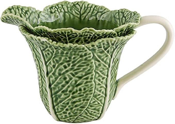 Bordallo Pinheiro Green Cabbage Pitcher | Amazon (US)