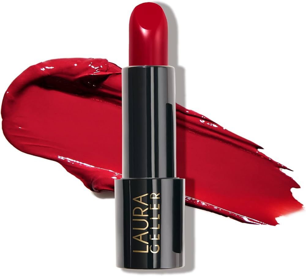 LAURA GELLER NEW YORK Modern Classic Lipstick - Red Radiance - Ultra-Rich Color - Luxurious and L... | Amazon (US)
