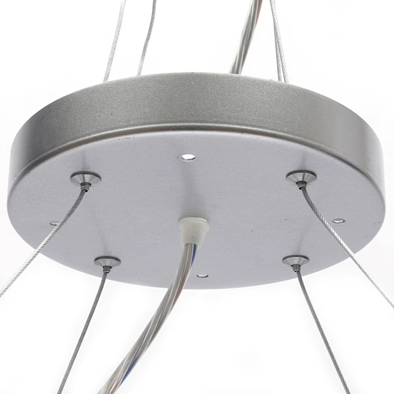 Modern K9 Crystal Chandelier Lighting Round Crystal Pendant Lighting Luxury LED Chandelier | Wayfair North America