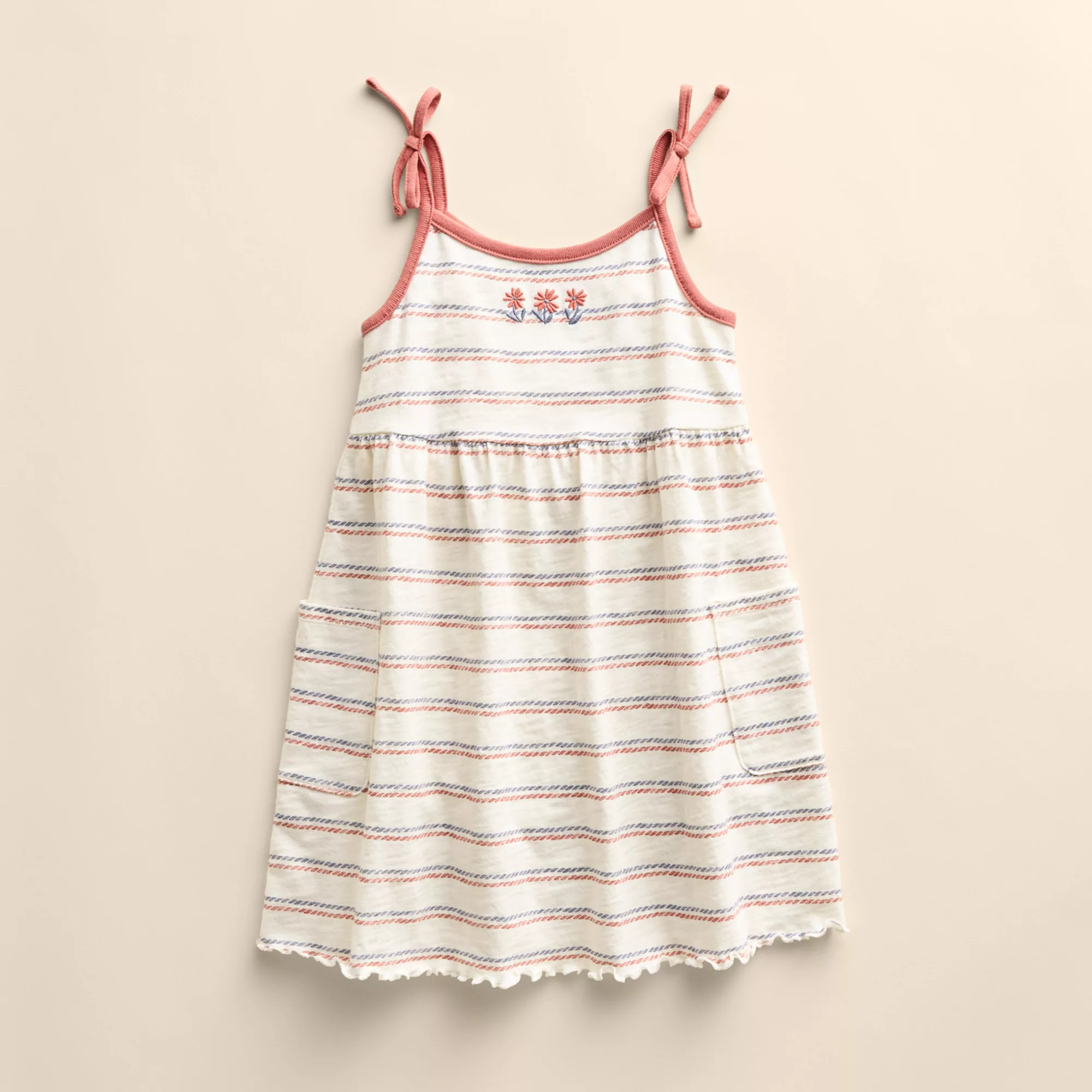 Baby & Toddler Girl Little Co. By Lauren Conrad Organic Bow Pocket Dress | Kohl's