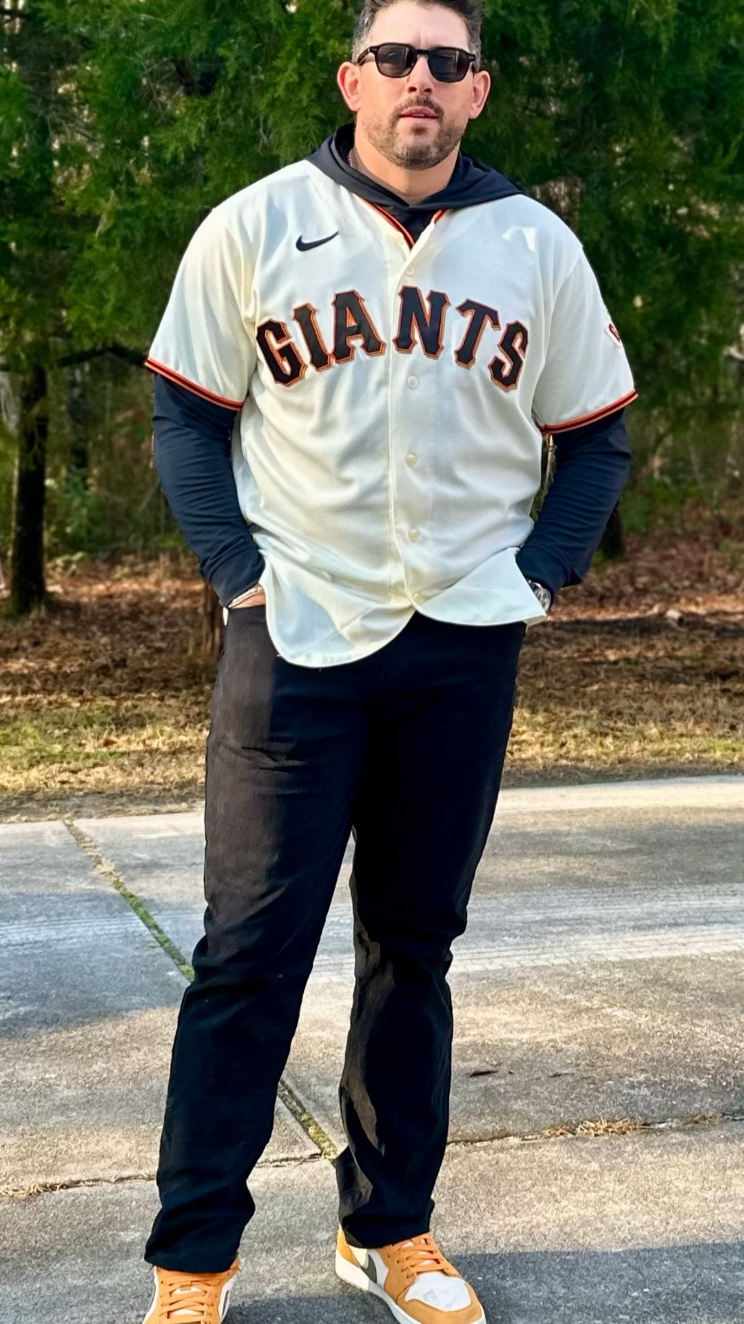 #OOTD 
A little “dad goes to kids school” fit
Jersey no longer sold. Haha 


#LTKootd #LTKMens #LTKdayinmylife