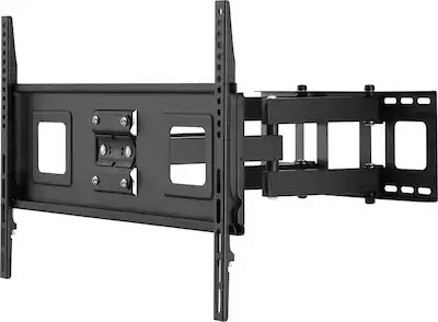 Best Buy essentials™ - Full Motion TV Wall Mount for 47–84" TVs - Black | Best Buy U.S.