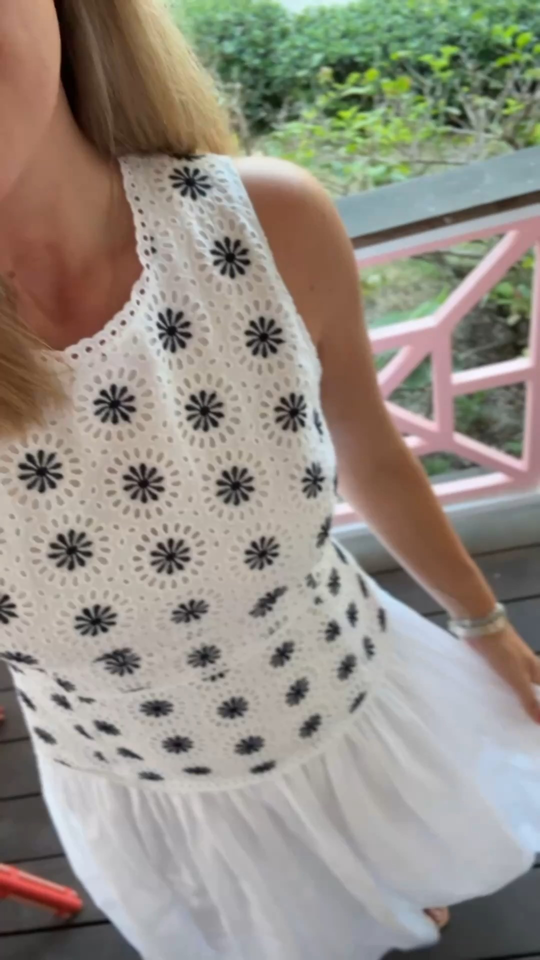 Love this dress and of course my favorite heeled sandals! Shop both at @saks + so many other current favorites linked below! #saks #sakspartner