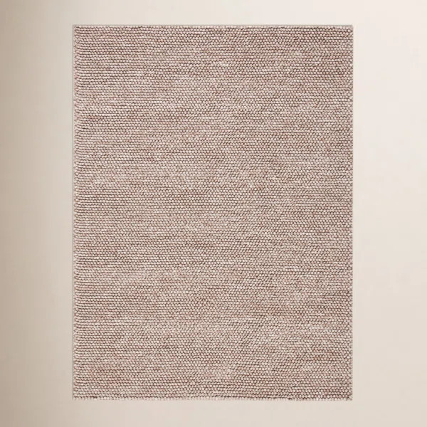 Elle Handmade Brown Rug | Birch Lane