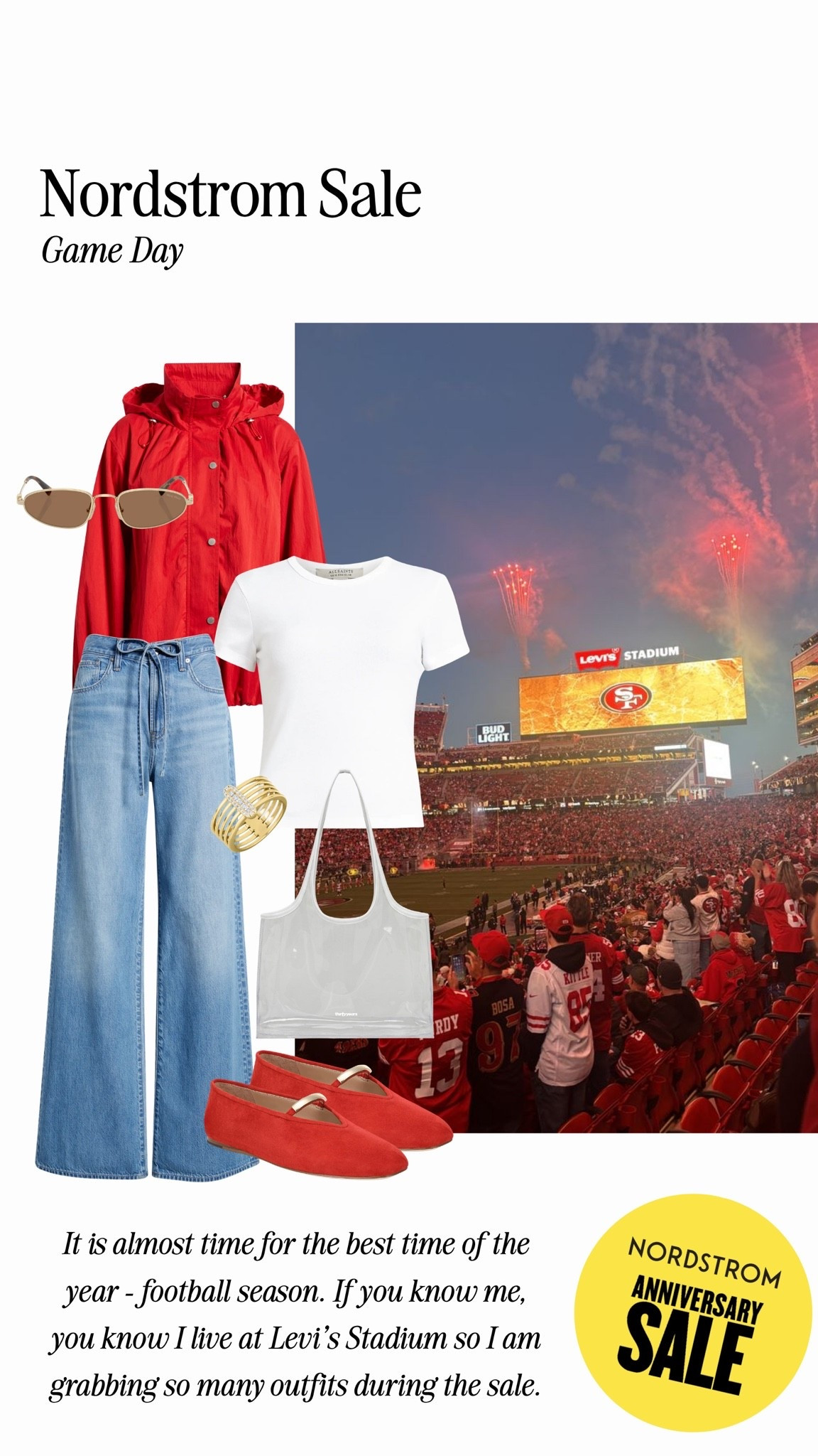 Nordstrom sale game day look!

NSALE, Nordstrom
Anniversary sale. Game day outfit, women’s fashion, Nordstrom fashion