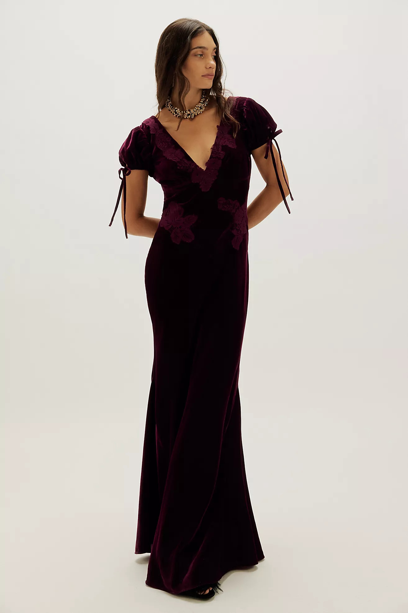 Nigel Preston Velvet Maxi Dress | Free People (Global - UK&FR Excluded)