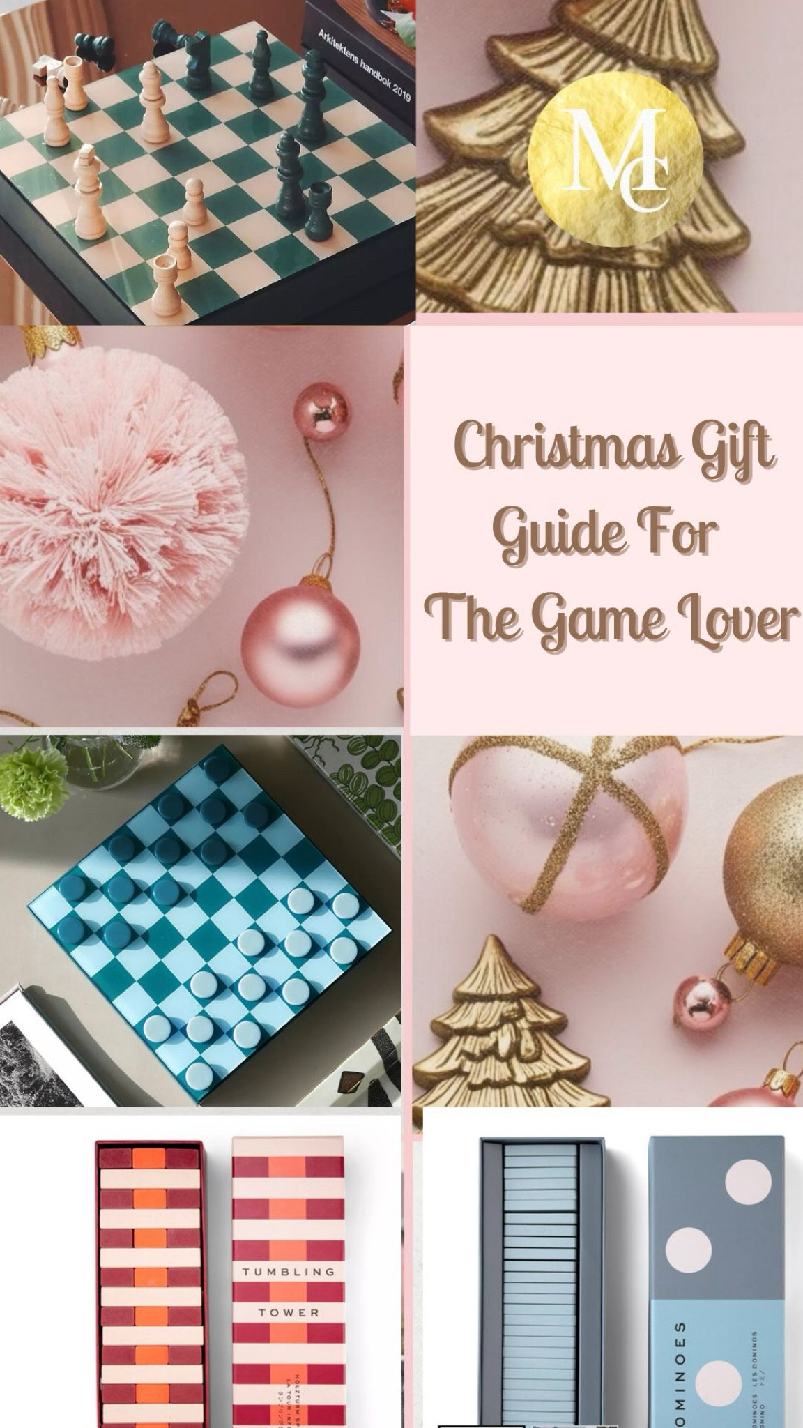 Christmas Guide for the Game Lover! Board games have come a long way. These not only are fun to play they are beautiful home decor! 

#LTKGiftGuide #LTKHoliday