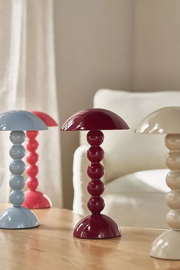 Bobbin LED Portable Rechargeable Table Lamp | Anthropologie (US)