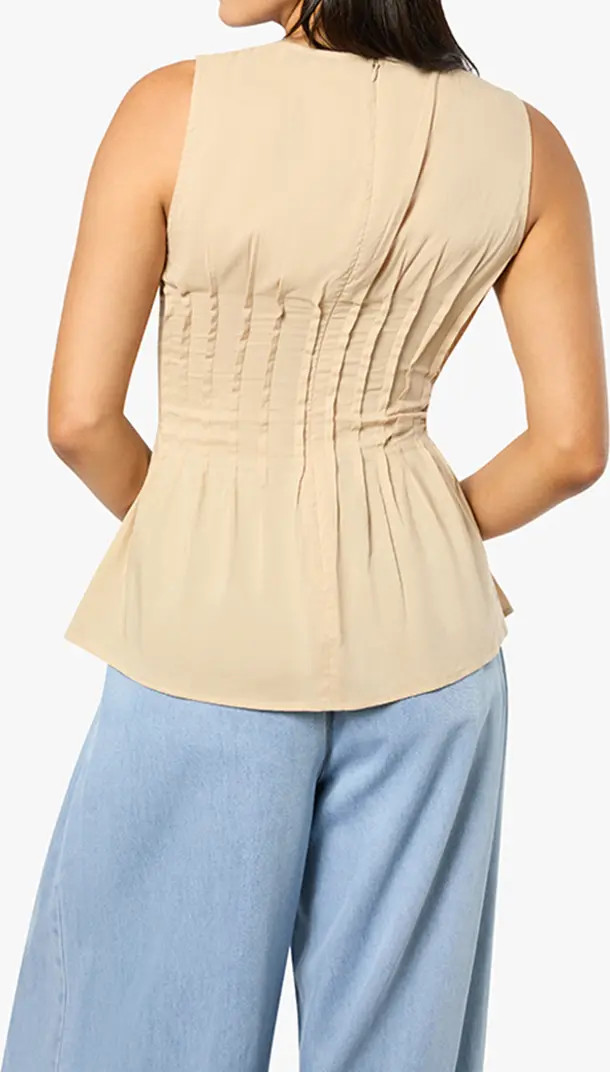Pleated Peplum Top | Nordstrom