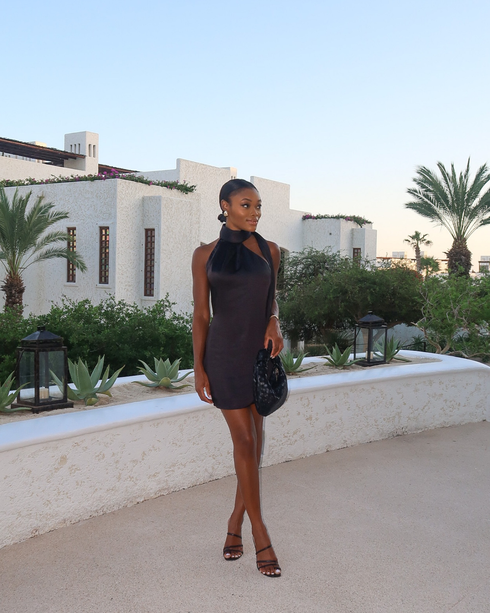 Black satin dress, date night dress, Cabo outfit, wedding guest dress, wearing a size small

#LTKfindsunder100 #LTKSeasonal #LTKwedding