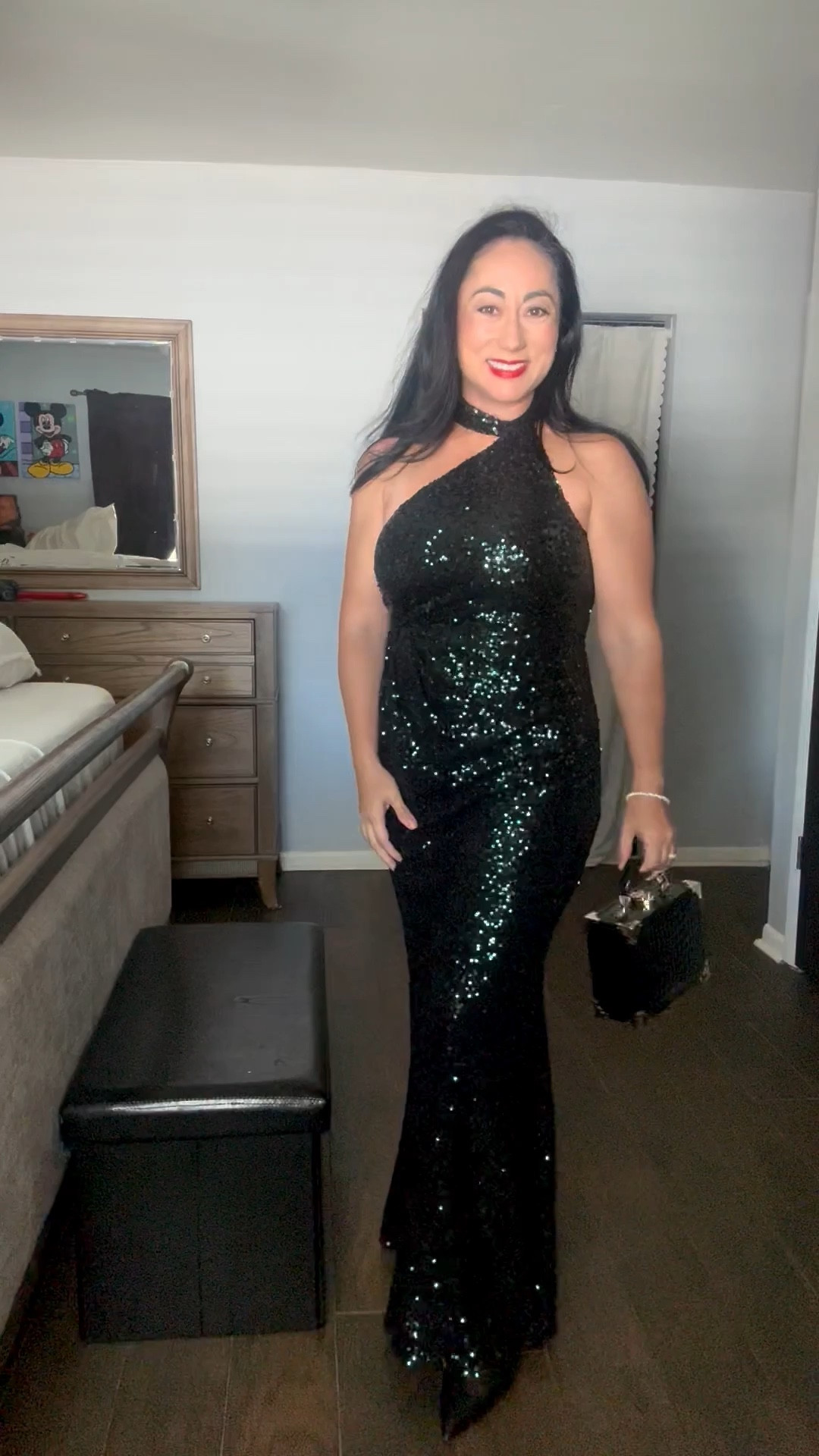 Serving a little under-the-sea glam 🧜‍♀️✨

This is one of my options for my cousin’s upcoming wedding, and I can’t get over the Ariel vibes 💚 The green sequins + asymmetrical halter neckline feel so bold and magical, and the curve-hugging ruching gives it that ultra-flattering, sculpted look. It’s definitely a statement piece—the kind of dress that turns heads the second you walk in.

I rented this beauty from @renttherunway (forever my go-to for special occasions), and it felt like the perfect mix of fun, glam, and a little bit of main character energy ✨

💚 Use my code RTRXDESI for 60% off your first month at Rent the Runway!

#LTKWedding #LTKPetite #LTKootd