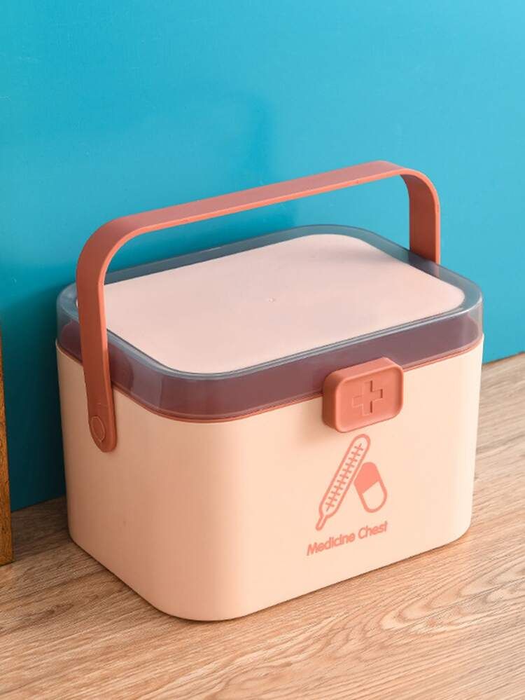 1pc Portable Medicine Storage Box | SHEIN