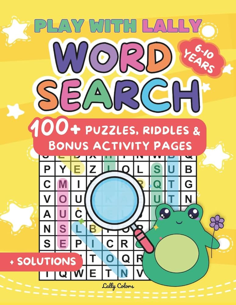Play With Lally Word Search: 100 + Puzzles, Riddles & Bonus Activity Pages | Amazon (US)