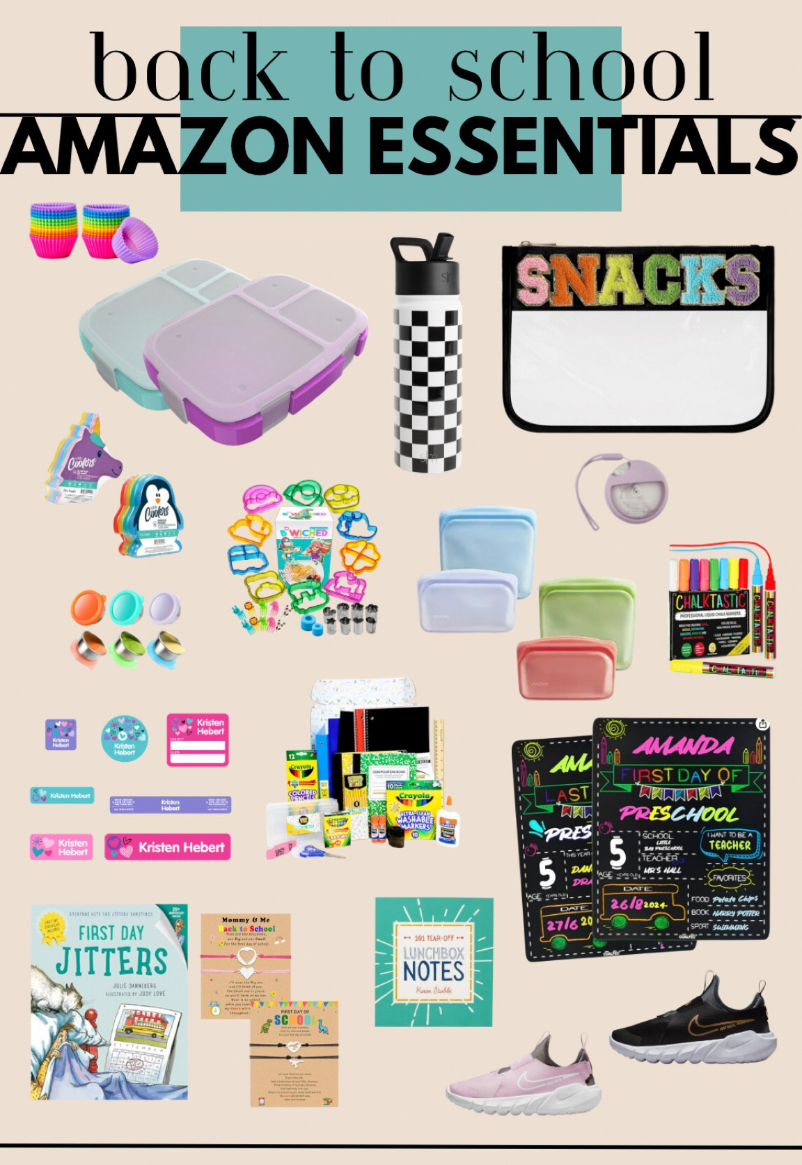 Back to school Amazon essentials 📌📚✂️✏️🚌📓🖍️🖌️🚸👩🏼‍🏫👨🏻‍🏫

#LTKFindsUnder50 #LTKBacktoSchool #LTKKids