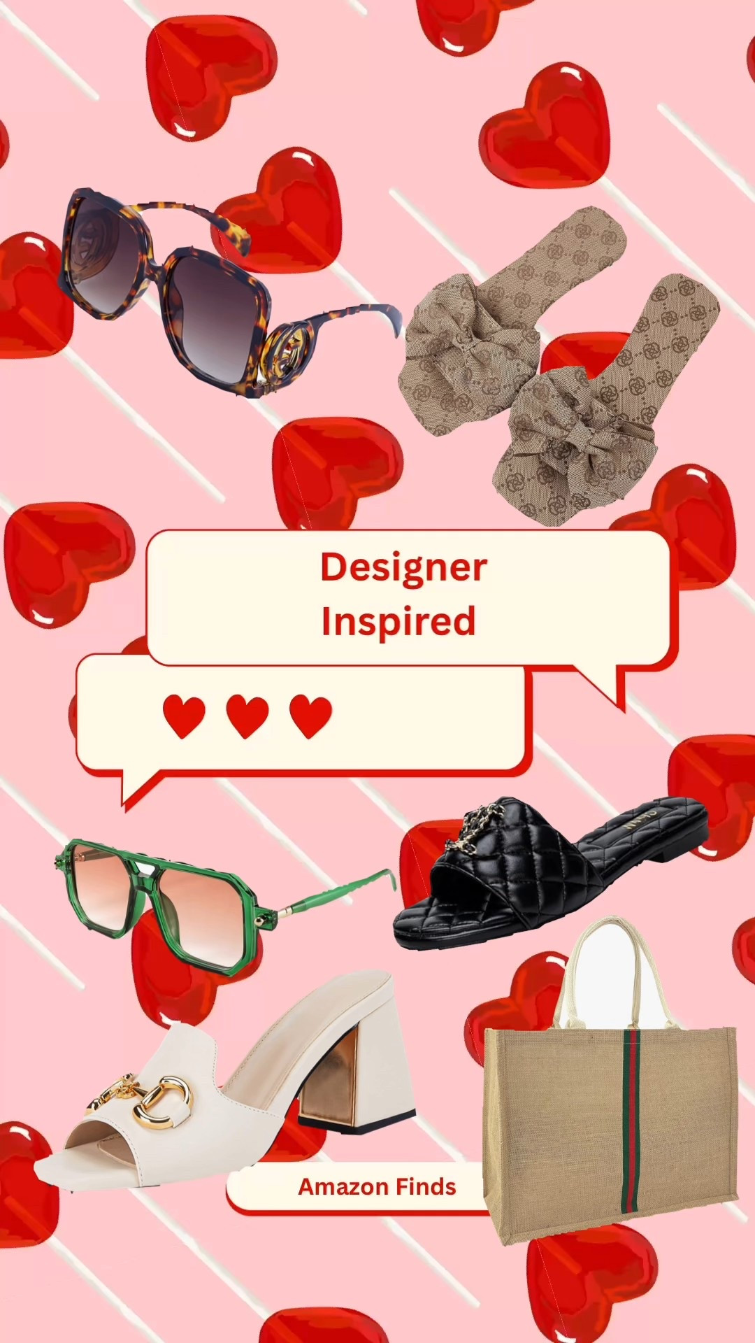Some Designer inspired Amazon Finds I’m Loving Lately!! #gicciinspired #designeribspired #affordableaccessories 

#LTKootd #LTKValentine