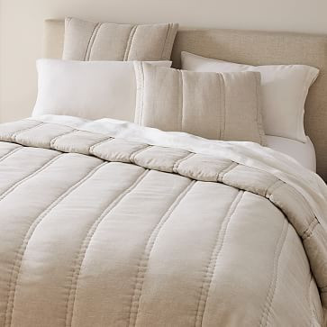 European Flax Linen Comforter &amp; Shams | West Elm (US)