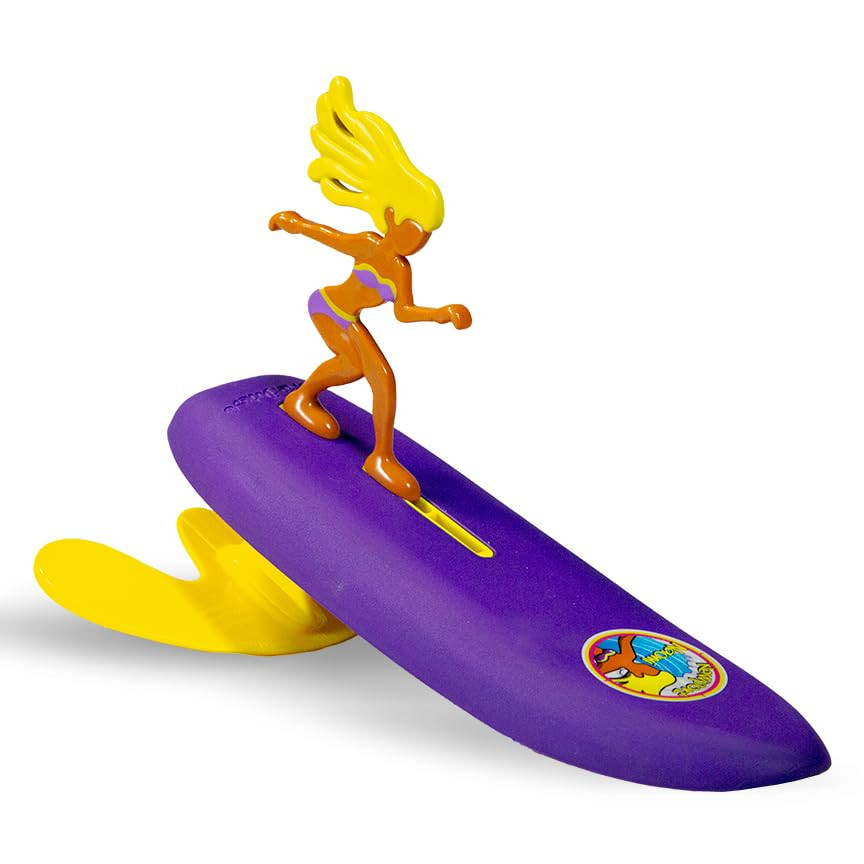 Surfer Dudes Classics Wave Powered Mini-Surfer and Surfboard Toy - Newport Naomi | Amazon (US)