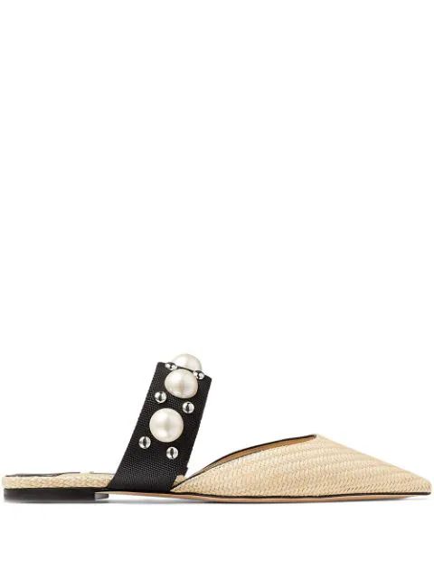 Basette flat mules | Farfetch (US)