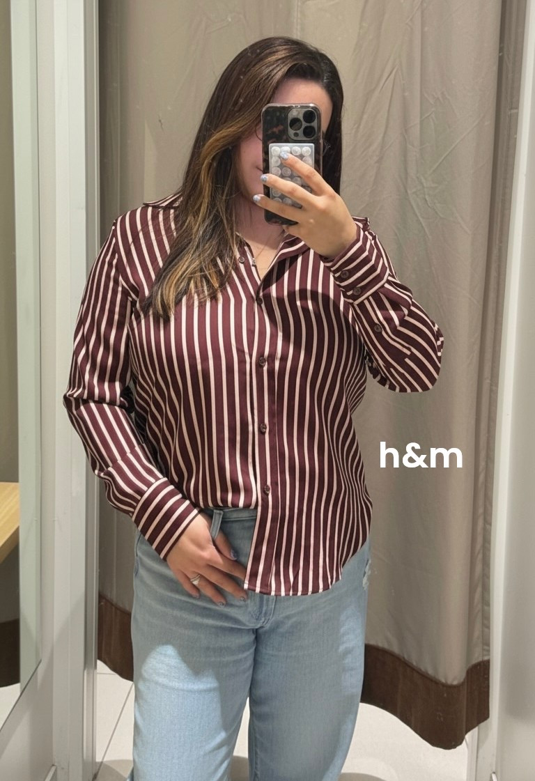 h&m stain button down dress shirt +
Paige jeans 

#LTKgrwm #LTKMidsize #LTKootd