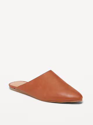 Faux-Leather Mule Shoes for Women | Old Navy (US)