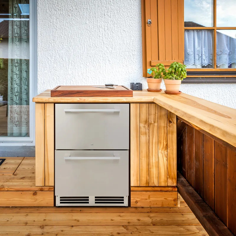 Avanti ELITE Series Indoor/Outdoor Undercounter Drawer Refrigerator | Wayfair North America