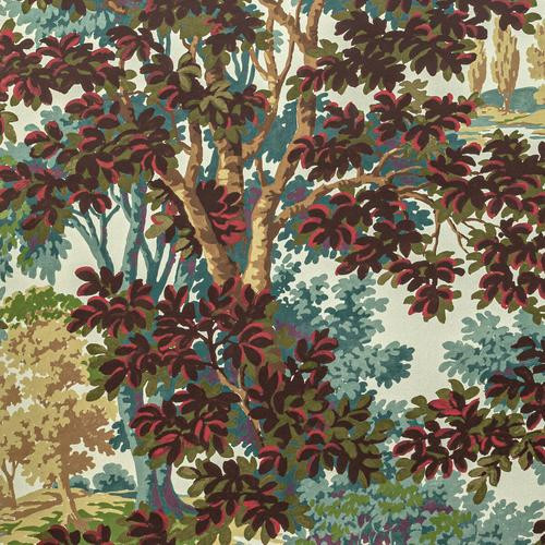 Lee Jofa Woodland Paper Multi Wallpaper | DecoratorsBest | DecoratorsBest