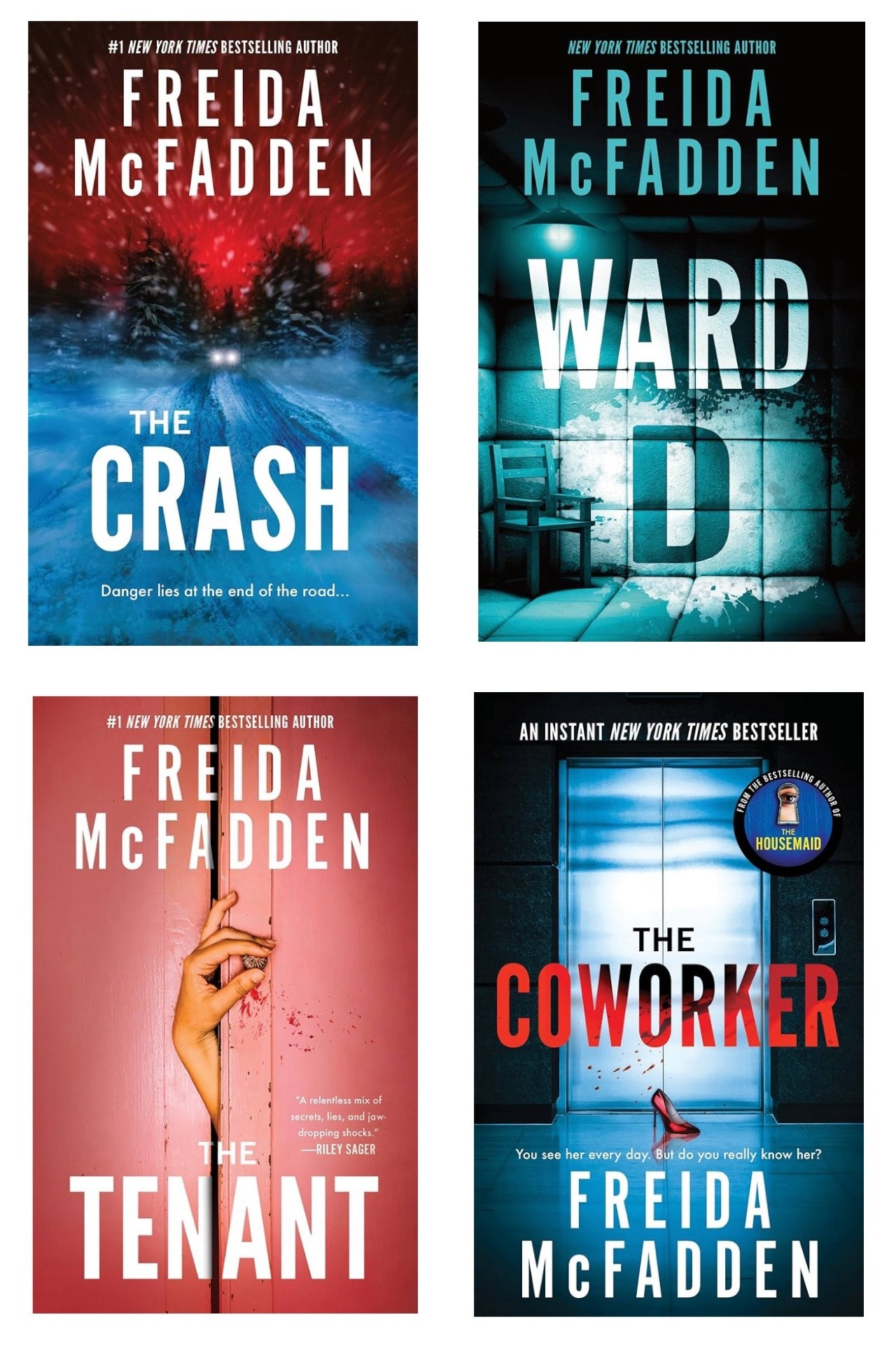 I’m a big Freida McFadden fan, as I love mysteries and suspense novels that are hard to put down and quick reads! She checks both boxes, and all of her latest releases are on Flash Sale for only around $7 today!! I’ve read all of these in the last months - her newest two being The Tenant and The Crash - and I would recommend them all. Great for gifting to any readers this season also 📚

#LTKHome #LTKGiftGuide #LTKSaleAlert