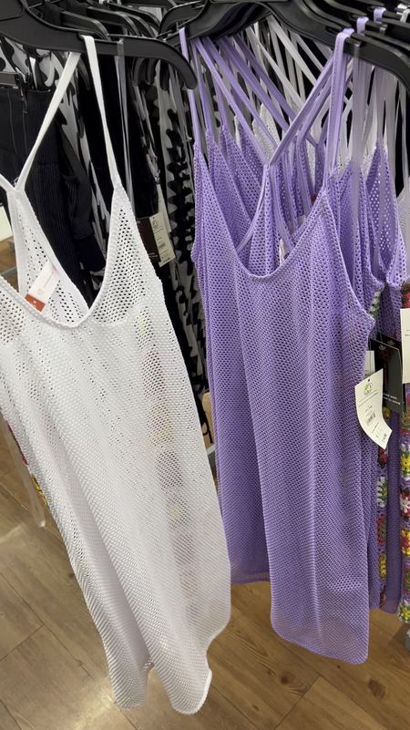 Walmart swim coverup dress mesh with crochet detail #walmartfinds 

#LTKSwim #LTKFindsUnder50
