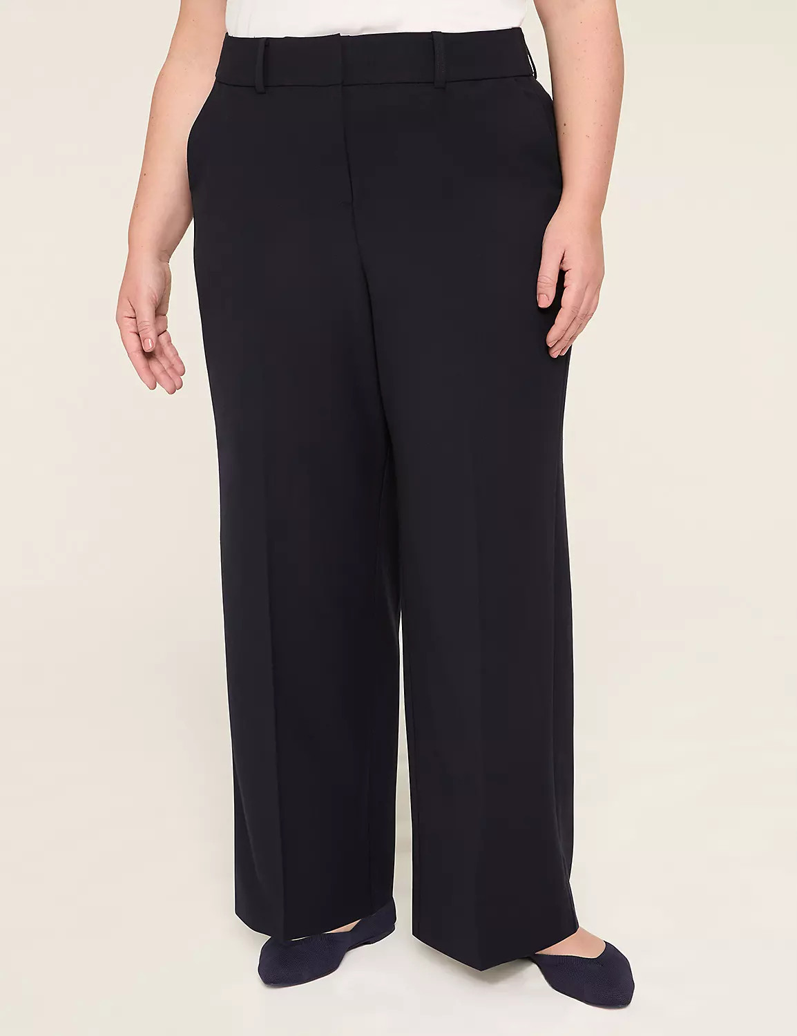 Perfect Drape High-Rise Wide Leg Pant | Lane Bryant (US)