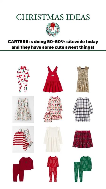 Carters had the cutest Christmas things for littles and 50-60% sitewide right now!

#LTKHoliday #LTKCyberWeek #LTKGiftGuide