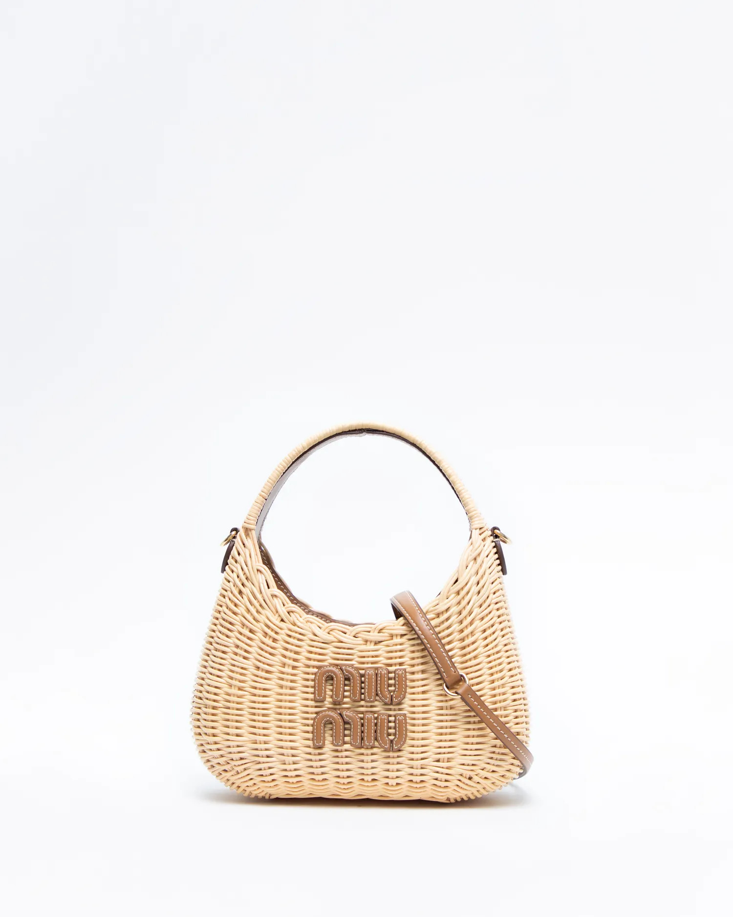 Wicker Wander Hobo Bag | Vivrelle