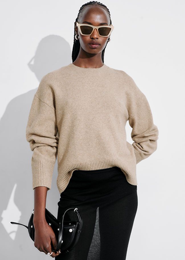 Relaxed Fit Knitted Sweater | & Other Stories US