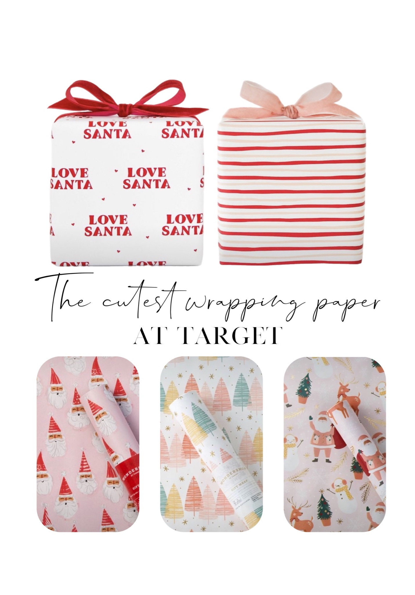 The most adorable wrapping paper for Christmas available at Target! Pastel bottle brush tree paper has me 🥰 


#LTKkids #LTKSeasonal #LTKHoliday