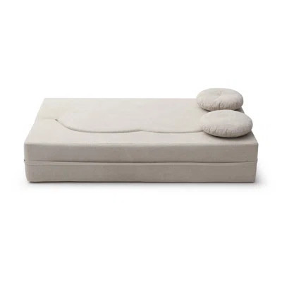 2-in-1 Folding Sofa Bed with Pillow, Queen Sleeper for Versatile Living and Guest Use, No Assembly Required | Wayfair North America