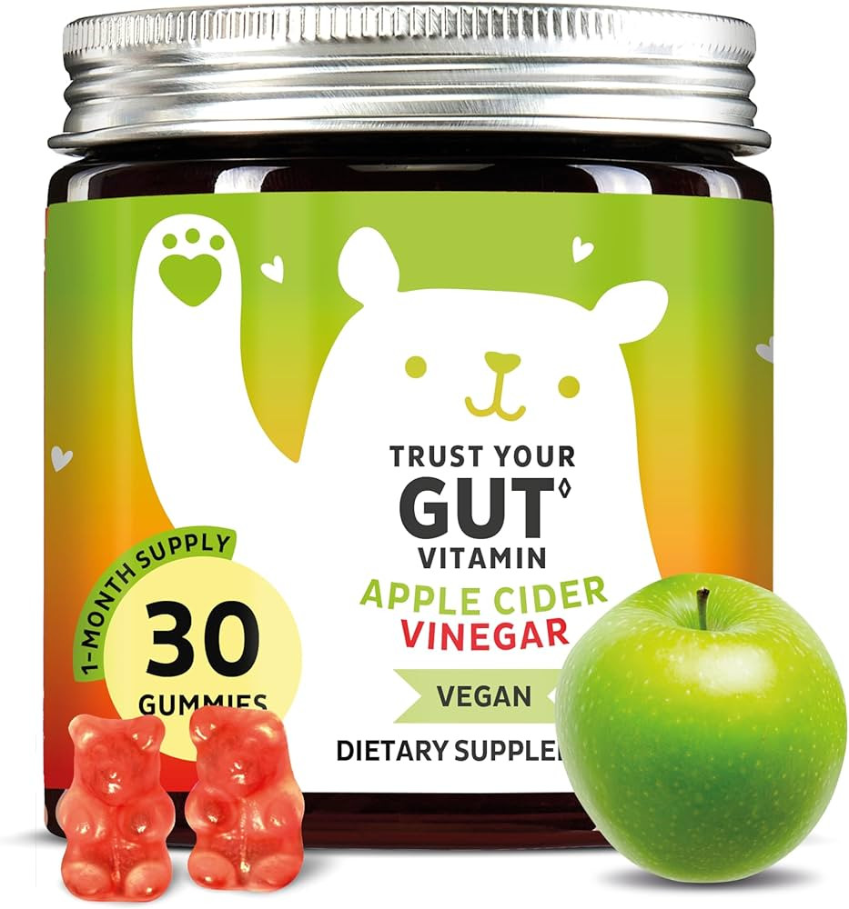 Apple Cider Vinegar Gummy Bears - Metabolism Booster Complex with Vitamin B6, B12, Iodine, Folic ... | Amazon (US)